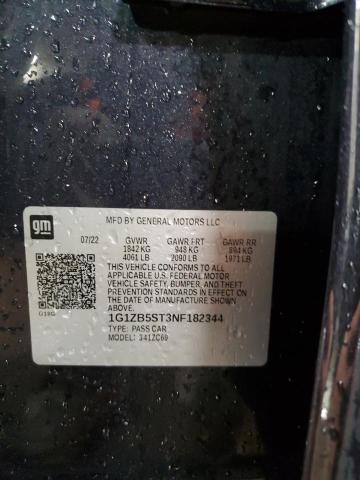 2022 CHEVROLET MALIBU LS - 1G1ZB5ST3NF182344