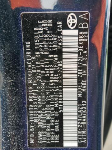 2018 TOYOTA COROLLA L - 5YFBURHEXJP812785