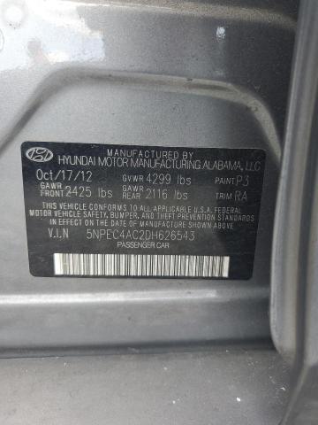 2013 HYUNDAI SONATA SE #3309433976