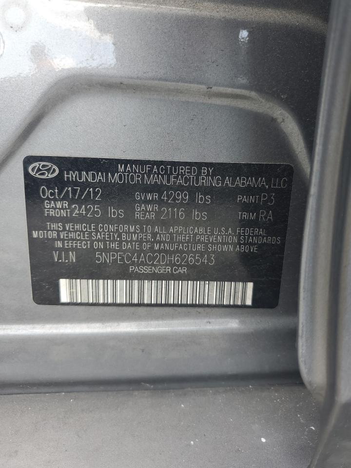 Lot #3309433976 2013 HYUNDAI SONATA SE