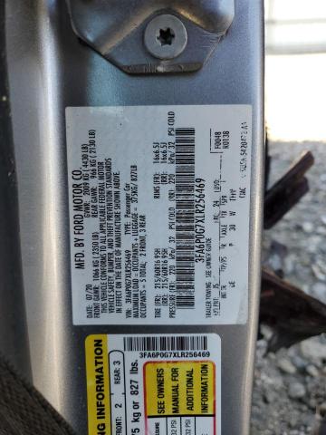 2020 FORD FUSION S - 3FA6P0G7XLR256469
