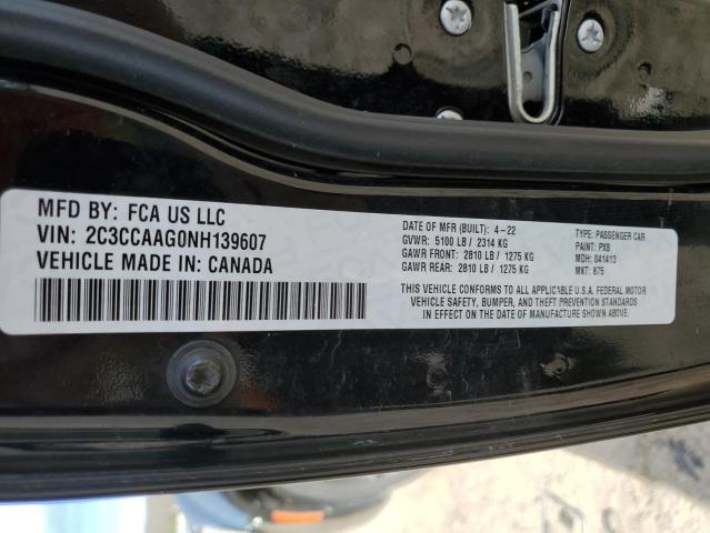 2022 CHRYSLER 300 TOURIN 2C3CCAAG0NH139607