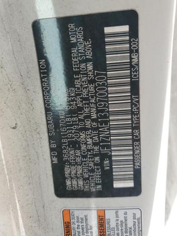 2018 TOYOTA 86 GT JF1ZNAE13J9700307