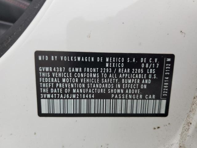 2018 VOLKSWAGEN JETTA GLI - 3VW4T7AJ6JM218464