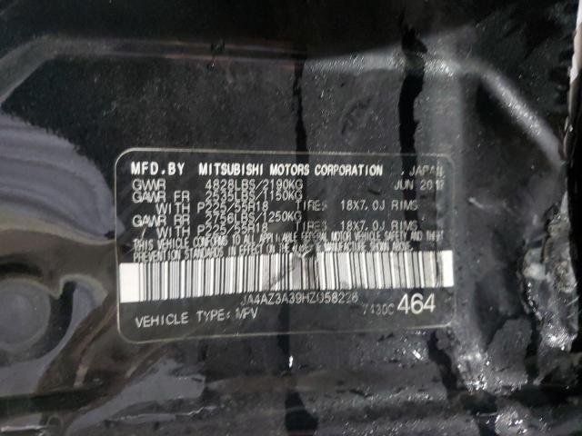 2017 MITSUBISHI OUTLANDER - JA4AZ3A39HZ058226