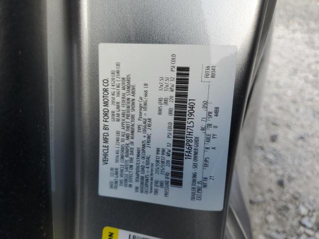 2020 FORD MUSTANG - 1FA6P8TH7L5190401