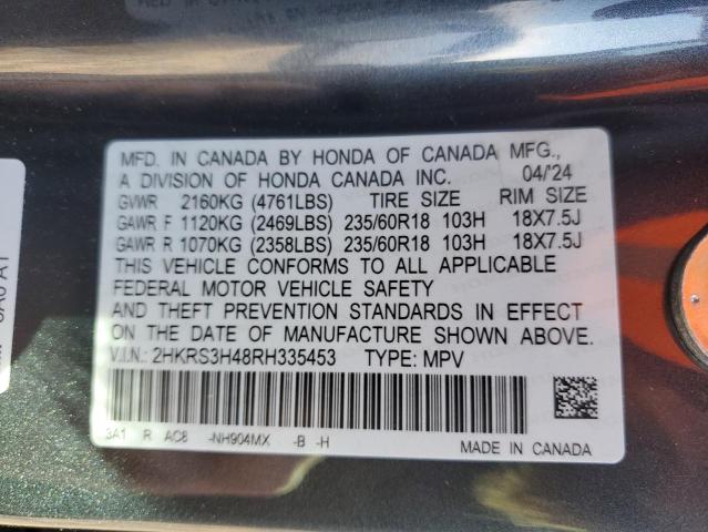 2024 HONDA CR-V EX 2HKRS3H48RH335453