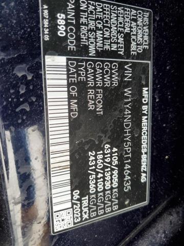 2023 MERCEDES-BENZ SPRINTER 2 - W1Y4NDHY5PT146435