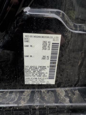 2021 NISSAN ALTIMA SR - 1N4BL4CV3MN345519