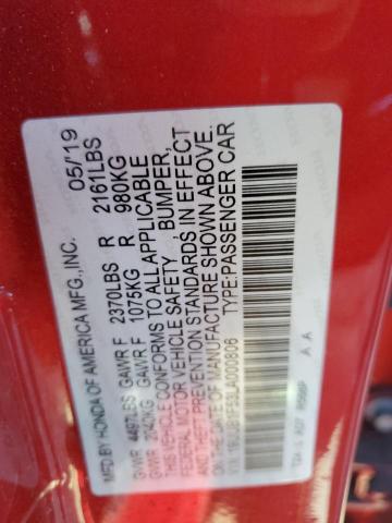 2020 ACURA TLX TECHNO 19UUB1F53LA000806