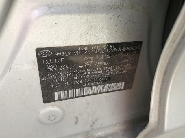 2019 HYUNDAI ELANTRA SE - 5NPD84LF8KH418376