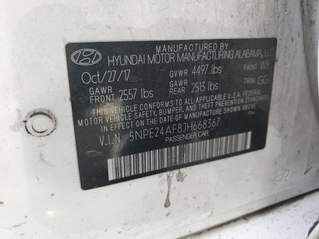 2018 HYUNDAI SONATA SE - 5NPE24AF8JH668367