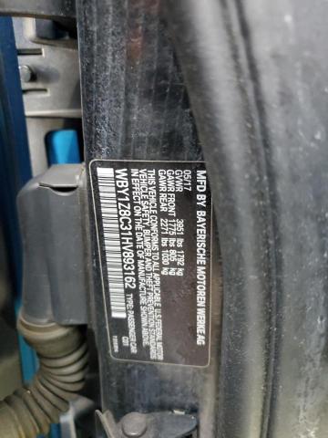 2017 BMW I3 REX - WBY1Z8C31HV893162