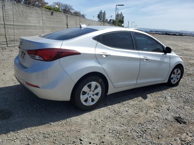 HYUNDAI ELANTRA SE 2016 silver  gas 5NPDH4AE4GH735363 photo #4