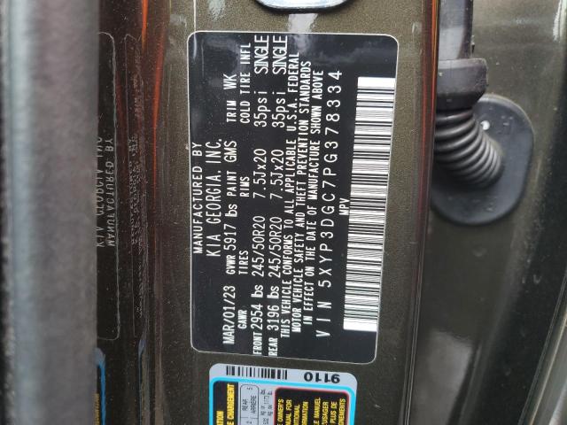 2023 KIA TELLURIDE - 5XYP3DGC7PG378334