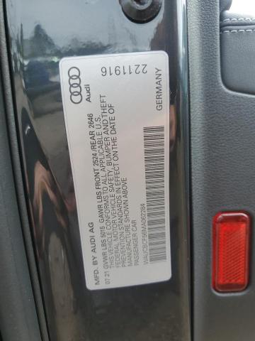 2021 AUDI A5 PREMIUM WAUCBCF56MA062284
