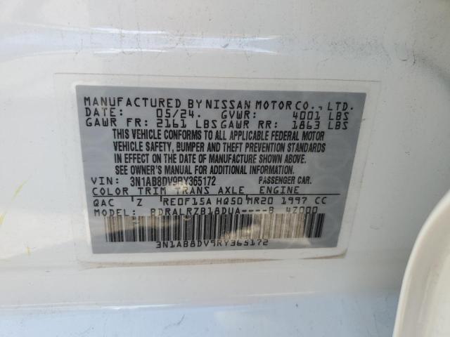 2024 NISSAN SENTRA SR - 3N1AB8DV9RY365172
