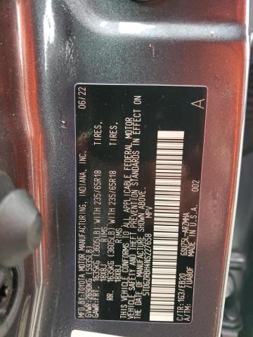 2022 TOYOTA HIGHLANDER - 5TDGZRBH4NS227658