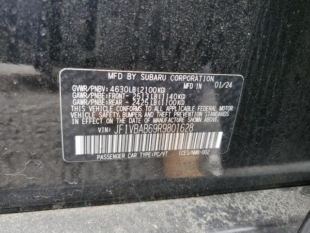 2024 SUBARU WRX JF1VBAB69R9801628