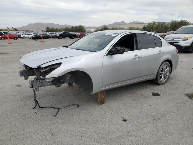 INFINITI G37 BASE 2013 silver  gas JN1CV6AP7DM304909 photo #1