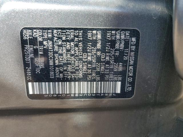 2021 NISSAN ROGUE PLAT - JN8AT3DC3MW101803