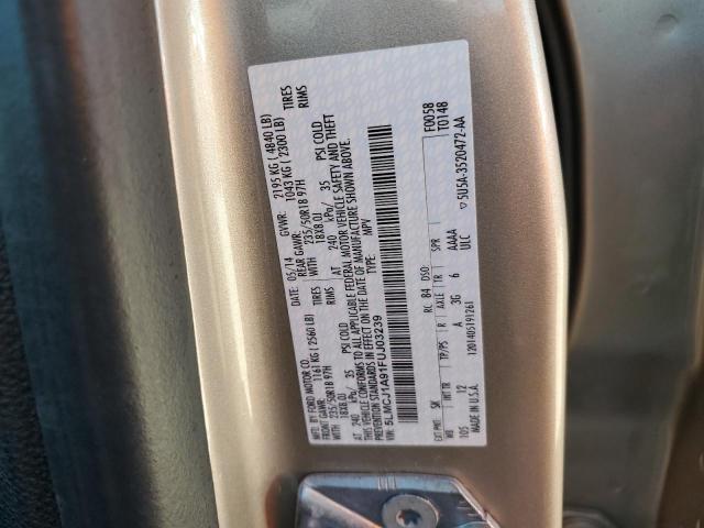 2015 LINCOLN MKC 5LMCJ1A91FUJ03239