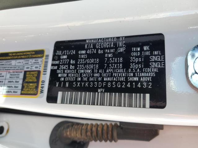 2025 KIA SPORTAGE E - 5XYK33DF8SG241432