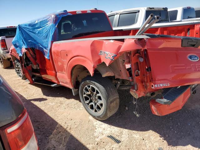 FORD F150 SUPER 2022 red  gas 1FTEX1CP7NKF05951 photo #3