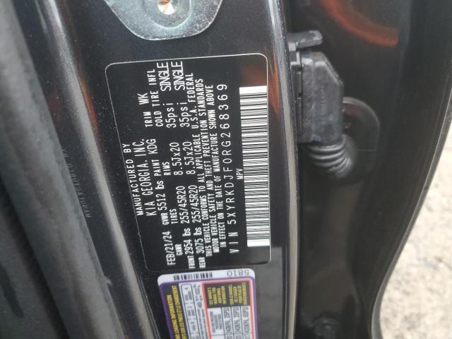 2024 KIA SORENTO SX - 5XYRKDJF0RG268369