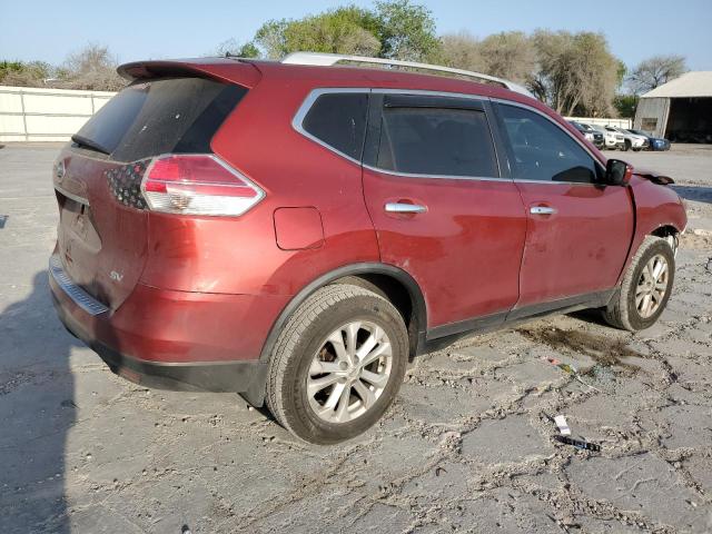 NISSAN ROGUE S 2016 red  gas JN8AT2MT0GW005836 photo #4