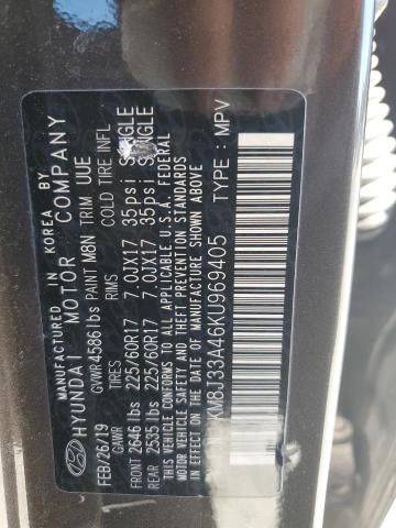 2019 HYUNDAI TUCSON LIM KM8J33A46KU969405