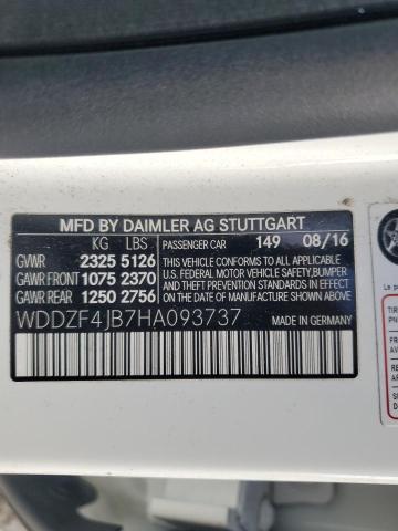 2017 MERCEDES-BENZ E 300 WDDZF4JB7HA093737