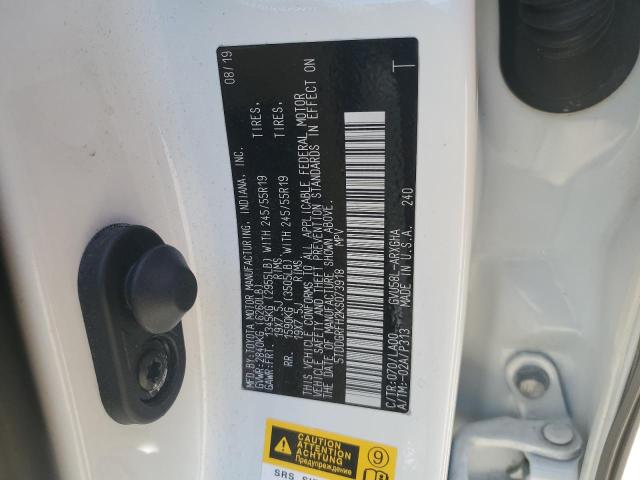 2019 TOYOTA HIGHLANDER - 5TDDGRFH2KS073918