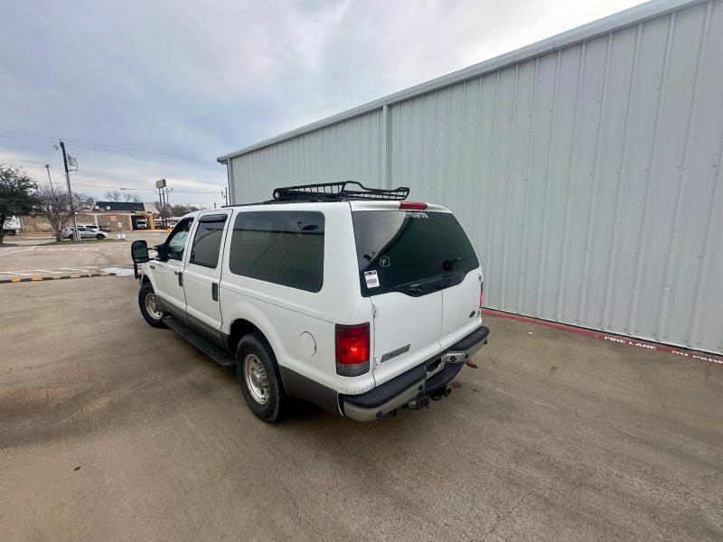 FORD EXCURSION 2003 white 4dr spor gas 1FMNU40L93EC70603 photo #4