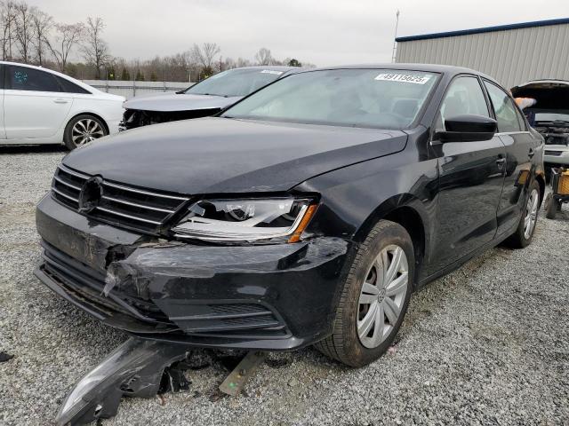 VOLKSWAGEN JETTA S 2017 black  gas 3VW2B7AJ3HM391427 photo #1