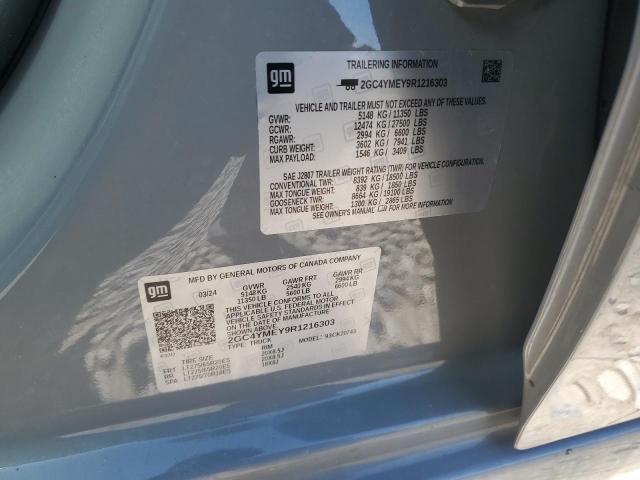 2024 CHEVROLET SILVERADO - 2GC4YMEY9R1216303