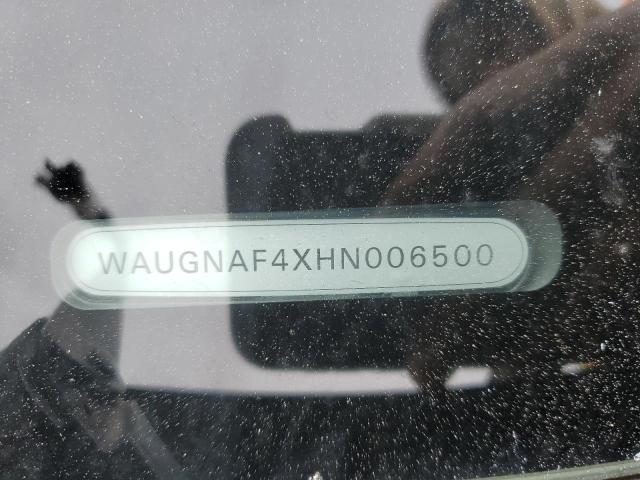 2017 AUDI A4 PREMIUM - WAUGNAF4XHN006500