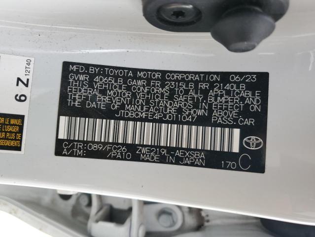 2023 TOYOTA COROLLA LE - JTDBCMFE4PJ011047