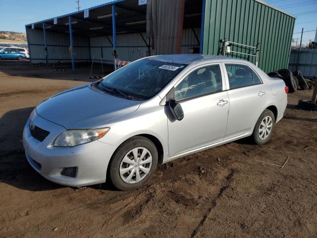 TOYOTA COROLLA BA 2009 silver sedan 4d gas JTDBL40EX99064039 photo #1