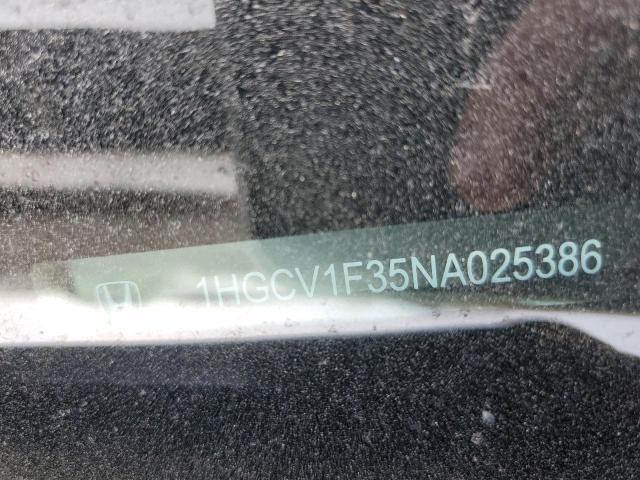 2022 HONDA ACCORD SPO - 1HGCV1F35NA025386
