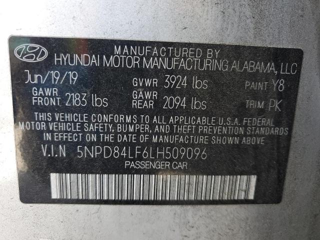 2020 HYUNDAI ELANTRA SE - 5NPD84LF6LH509096