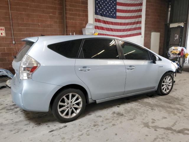 TOYOTA PRIUS V 2014 silver station hybrid engine JTDZN3EU1EJ004887 photo #4