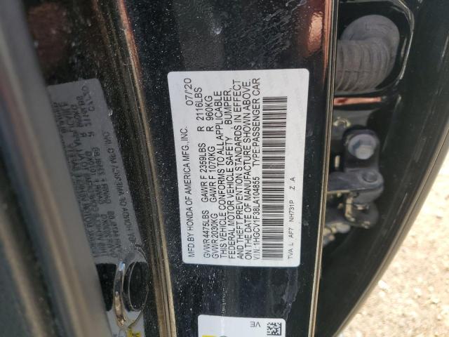 2020 HONDA ACCORD SPO - 1HGCV1F38LA104855