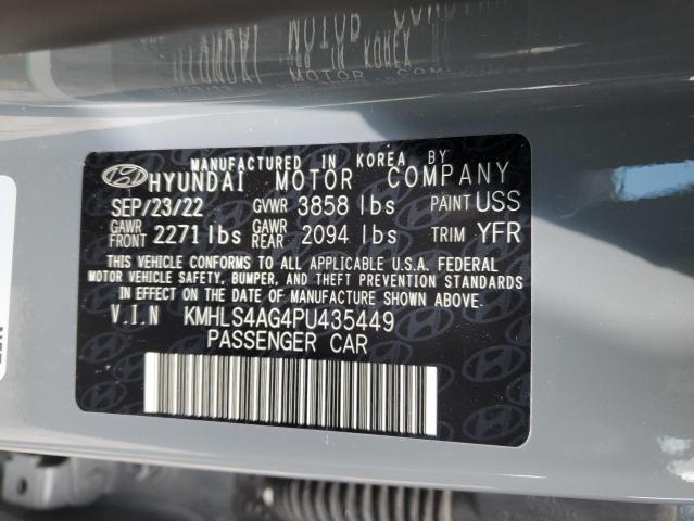 2023 HYUNDAI ELANTRA SE - KMHLS4AG4PU435449