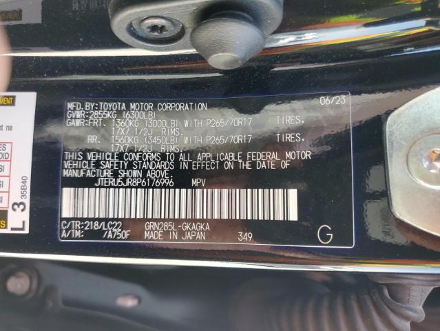 2023 TOYOTA 4RUNNER SE - JTERU5JR8P6176996