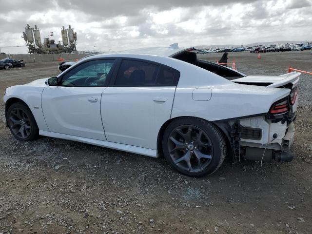 DODGE CHARGER R/ 2019 white  gas 2C3CDXCT6KH633198 photo #3