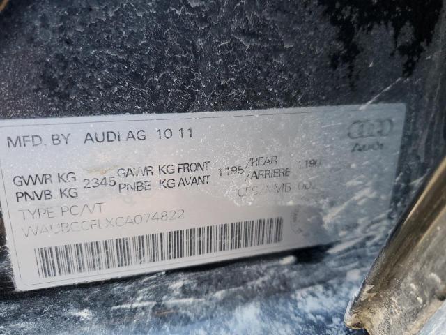 2012 AUDI S4 PREMIUM - WAUBGCFLXCA074822