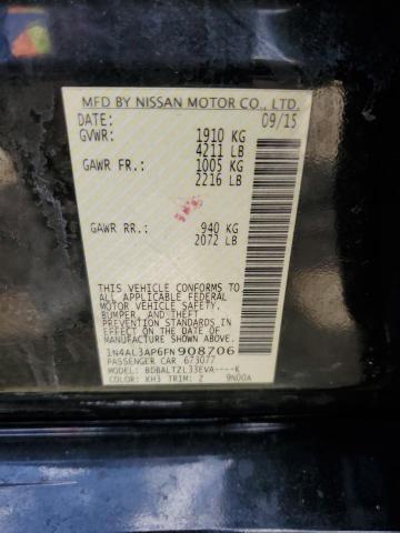 2015 NISSAN ALTIMA 2.5 - 1N4AL3AP6FN908706