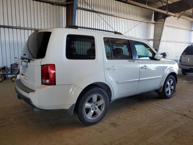 HONDA PILOT EXL 2009 white  gas 5FNYF38579B000532 photo #4