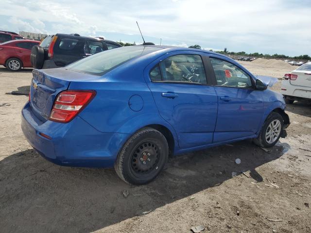 CHEVROLET SONIC LS 2017 blue sedan 4d gas 1G1JB5SHXH4146692 photo #4